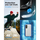 Spigen Samsung Galaxy A57 Liquid Crystal -suojakuori läpinäkyvä