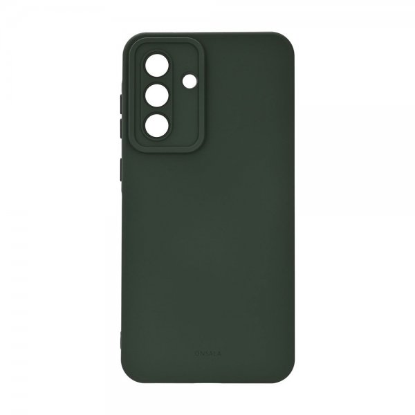 Onsala Samsung Galaxy A57 Kuori Silikonituntuma Oliivinvihreä