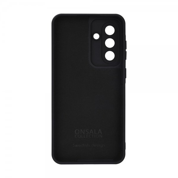 Onsala Samsung Galaxy A57 Kuori Silikonituntu Musta
