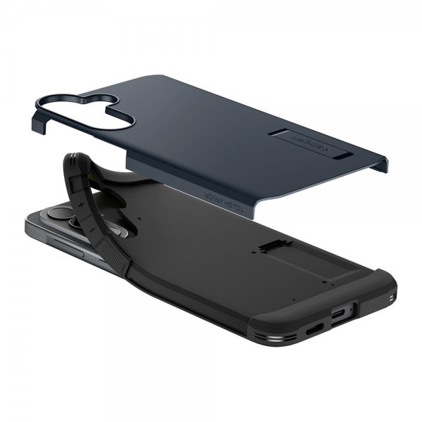 Spigen Samsung Galaxy A57 Kuori Tough Armor Metal Slate