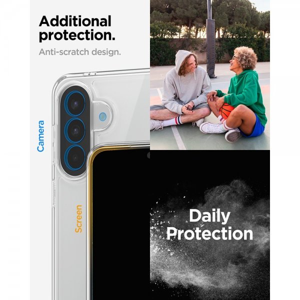 Spigen Samsung Galaxy A57 Kuori Ultra Hybrid Crystal Clear