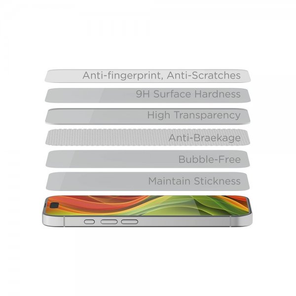 Mobile Origin Samsung Galaxy A57 -näytönsuoja EasyGlass Applicator Privacy