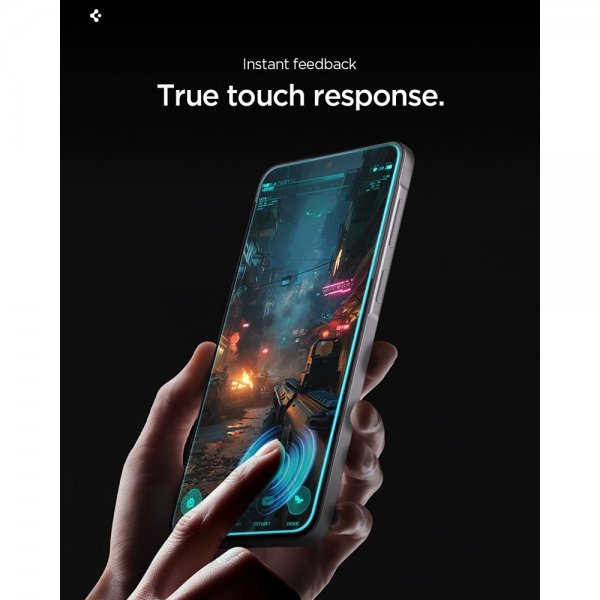 Spigen Samsung Galaxy A57 näytönsuoja GLAS.tR EZ Fit Pro, 2 kpl