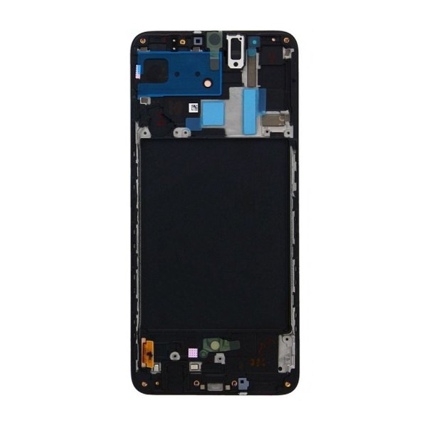 Samsung Galaxy A70 näyttö LCD-paneelilla - Musta