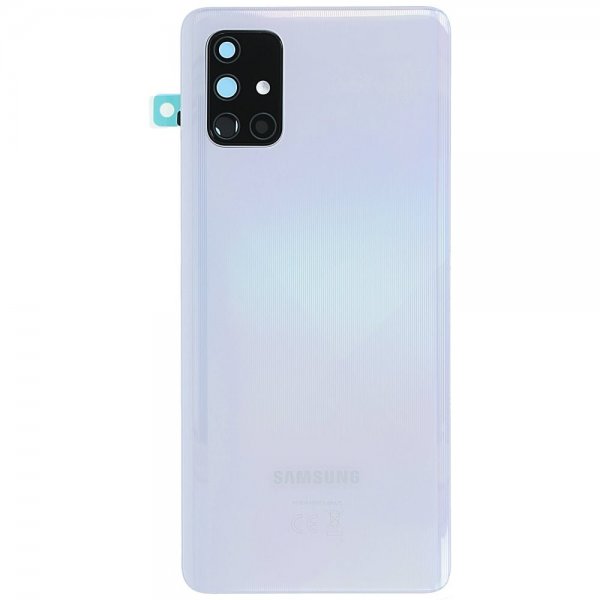 Samsung Galaxy A71 Takakansi - Valkoinen