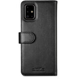 holdit Samsung Galaxy A71 Kotelo Lompakkokotelo Magnet Musta