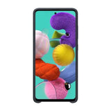 Samsung Galaxy A71 Suojakuori Silikoni Musta