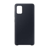 Samsung Galaxy A71 Suojakuori Silikoni Musta