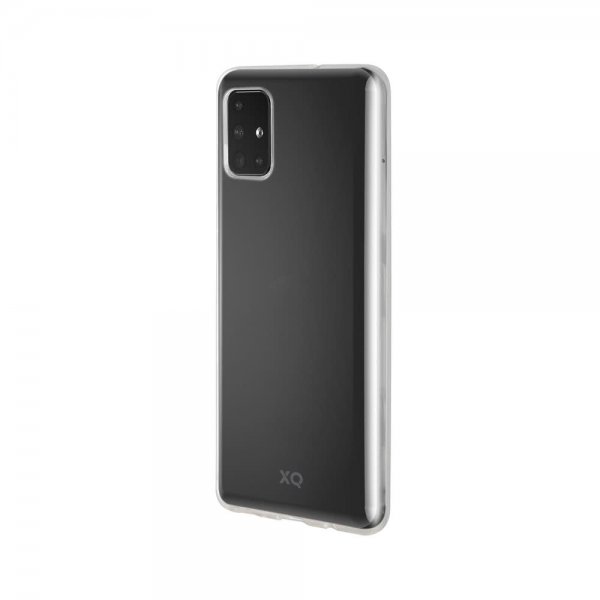 Xqisit Samsung Galaxy A71 -kuori, joustava läpinäkyvä kotelo