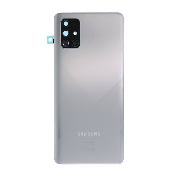 Samsung Galaxy A71 (SM-A715F) Takakansi Alkuperäinen - Haze Crush Silver
