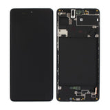 Samsung Galaxy A71 (SM-A715F) LCD-näyttö alkuperäinen - Musta