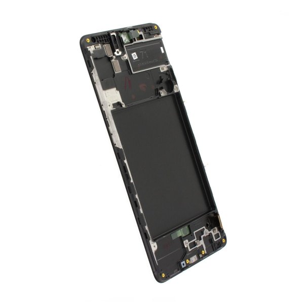 Samsung Galaxy A71 (SM-A715F) LCD-näyttö alkuperäinen - Musta