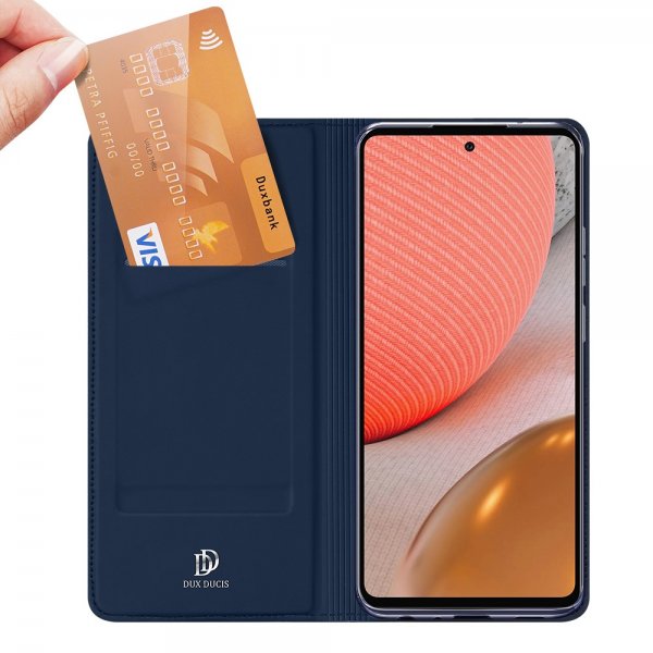 Dux Ducis Samsung Galaxy A72 -kotelo, Skin Pro Series, sininen