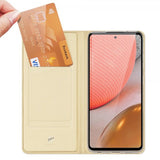 Dux Ducis Samsung Galaxy A A72 -suojakotelo, Skin Pro Series, kulta
