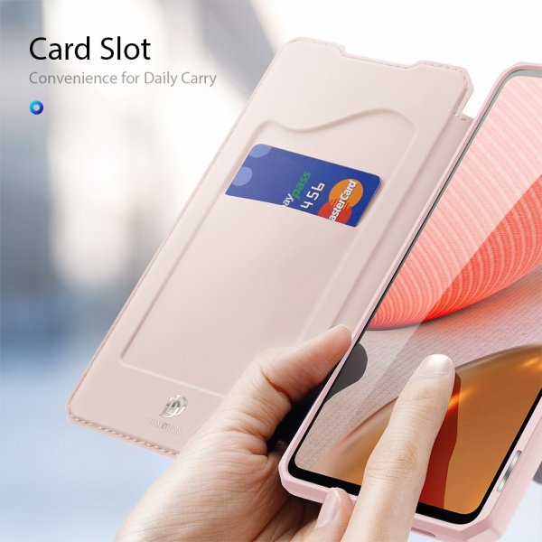 Dux Ducis Samsung Galaxy A72 -suojakotelo, Skin X Series, ruusukulta