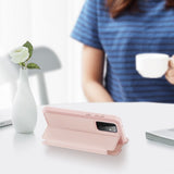 Dux Ducis Samsung Galaxy A72 -suojakotelo, Skin X Series, ruusukulta