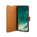 Xqisit Samsung Galaxy A72 -kotelo Slim Wallet Selection, musta