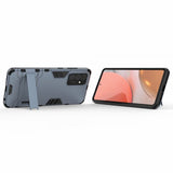 Samsung Galaxy A72 Kuori Armor Jalustatoiminnolla Sininen