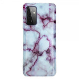 Samsung Galaxy A72 Kuori Marmori Harmaa Violetti
