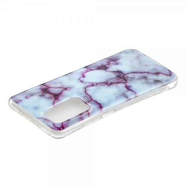 Samsung Galaxy A72 Kuori Marmori Harmaa Violetti