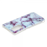 Samsung Galaxy A72 Kuori Marmori Harmaa Violetti