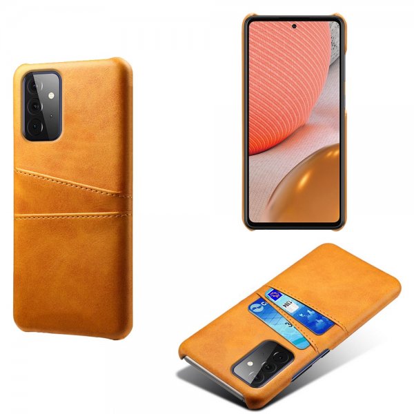 Samsung Galaxy A72 Kuori Kaksi Korttipaikkaa Oranssi