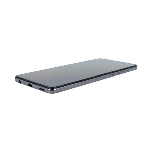 Samsung Galaxy A72 näyttö LCD-näytöllä alkuperäinen - musta