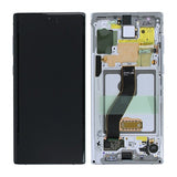 Samsung Galaxy Note 10 näyttö LCD-paneelilla, alkuperäinen - Valkoinen