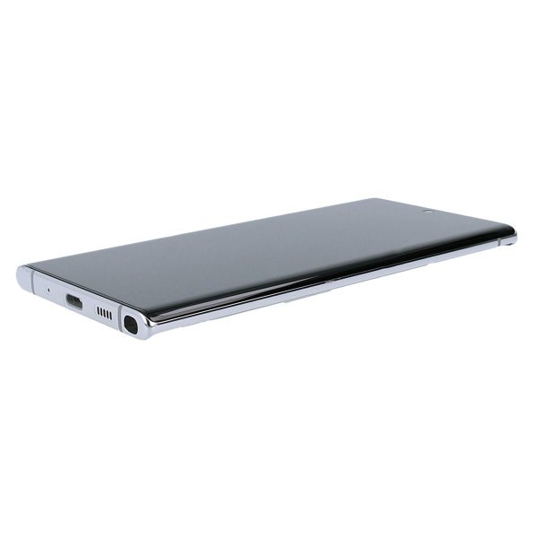 Samsung Galaxy Note 10 näyttö LCD-paneelilla, alkuperäinen - Valkoinen