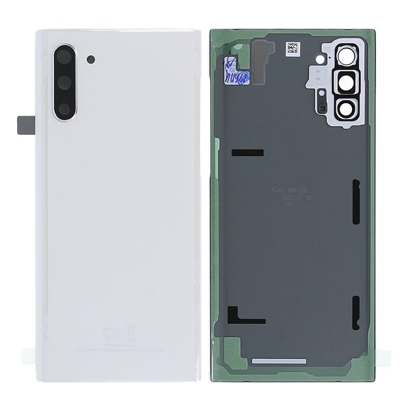 Samsung Galaxy Note 10 (SM-N970F) Alkuperäinen takakuori – valkoinen
