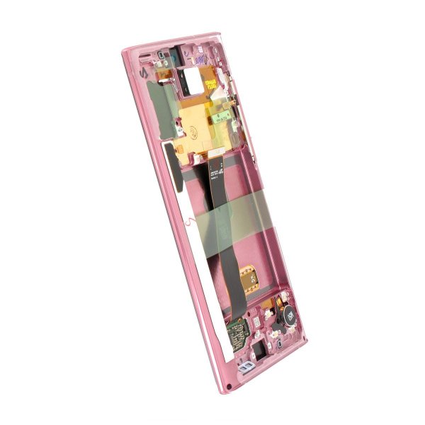 Samsung Galaxy Note 10 (SM-N970F) Näyttö ja LCD-näyttö Alkuperäinen - Pinkki