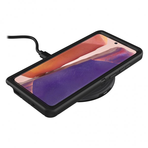 Otterbox Samsung Galaxy Note 20 Defender -suojakuori, musta