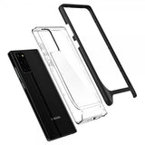 Spigen Samsung Galaxy Note 20 Neo Hybrid Crystal -suojakuori, musta