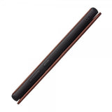 Qialino Samsung Galaxy Note 20 Ultra -kotelo, aitoa nahkaa, ruskea