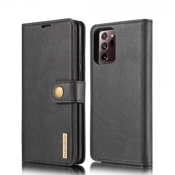 Dg.Ming Samsung Galaxy Note 20 Ultra kotelo, irrotettava kuori, musta