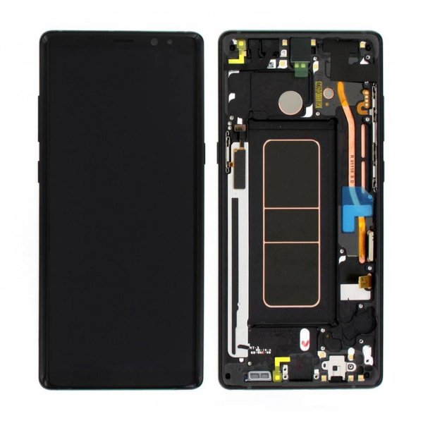 Samsung Galaxy Note 8 (SM-N950F) Näyttö LCD-näytöllä, Alkuperäinen - Musta