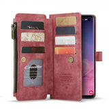 CaseMe Samsung Galaxy S10 -kotelo C30 Series Punainen