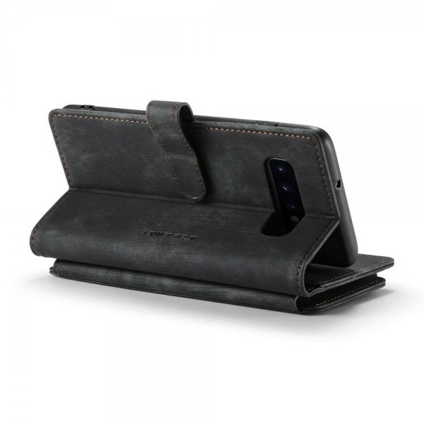 CaseMe Samsung Galaxy S10 Kotelo C30 Series Musta