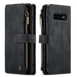 CaseMe Samsung Galaxy S10 Kotelo C30 Series Musta