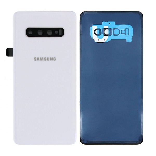 Samsung Galaxy S10 Plus Takaosa - Valkoinen