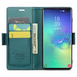 CaseMe Samsung Galaxy S10 Plus Suojakuori 023 Series Vihreä