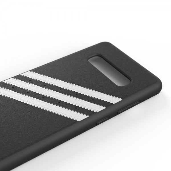 Adidas Samsung Galaxy S10 Plus -suojakuori TAI 3-Stripes Snap Case SS19, musta/valkoinen