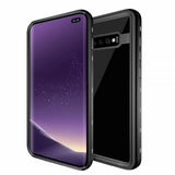 Redpepper Samsung Galaxy S10 Plus vedenkestävä IP68-suojakuori, musta