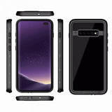 Redpepper Samsung Galaxy S10 Plus vedenkestävä IP68-suojakuori, musta