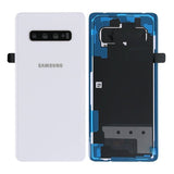 Samsung Galaxy S10 Plus (SM-G975F) Alkuperäinen Takakansi - Keraaminen Valkoinen