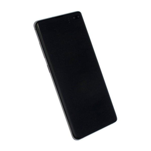 Samsung Galaxy S10 Plus (SM-G975F) Näyttö LCD-paneelilla Alkuperäinen - Musta