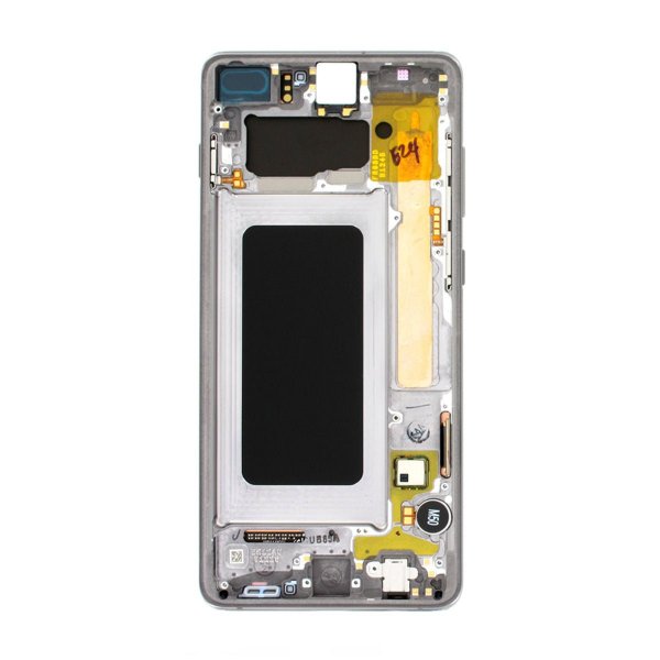 Samsung Galaxy S10 Plus (SM-G975F) Näyttö LCD-paneelilla Alkuperäinen - Musta
