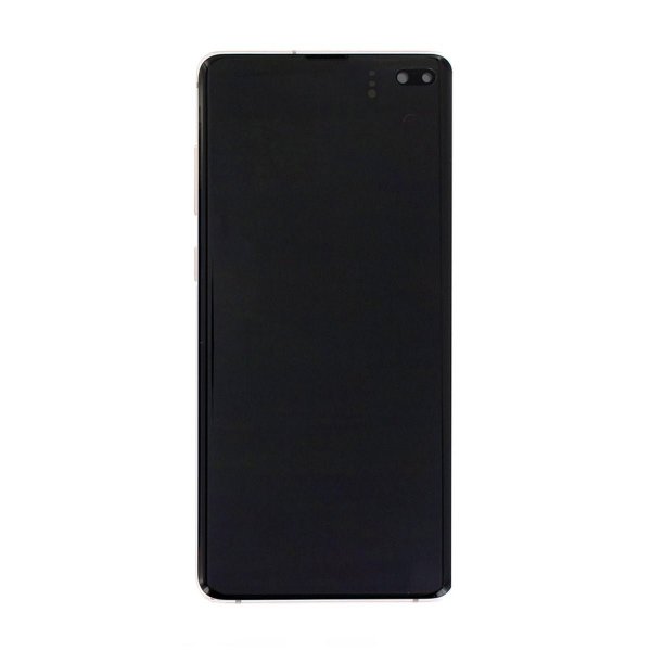 Samsung Galaxy S10 Plus (SM-G975F) Näyttö LCD-paneelilla Alkuperäinen - Musta