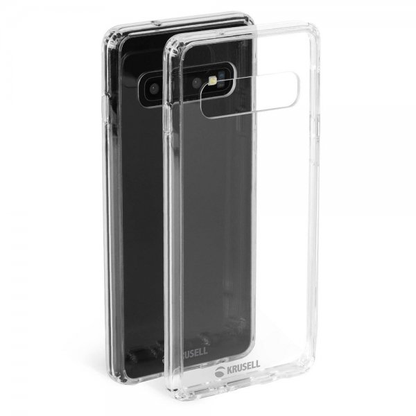 Krusell Samsung Galaxy S10 Suojakuori Kivik Cover Läpinäkyvä