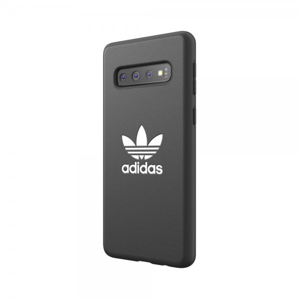 Adidas Samsung Galaxy S10 -suojakuori TAI Trefoil Snap Case New Basic SS19, musta
